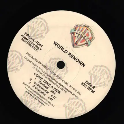 World Renown - Come take a Ride