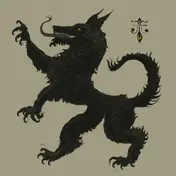Wormwitch - Wolf Hex (clear With Gold Splatter)
