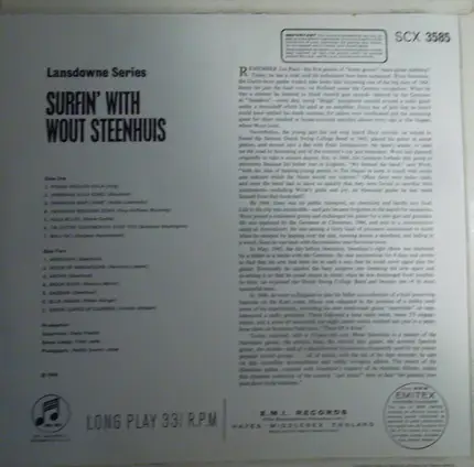 Wout Steenhuis - Surfin' With Steenhuis
