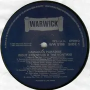 LP - Wout Steenhuis & The Kontikis - Hawaiian Paradise