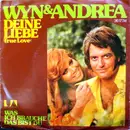 7inch Vinyl Single - Wyn & Andrea - Deine Liebe (True Love)