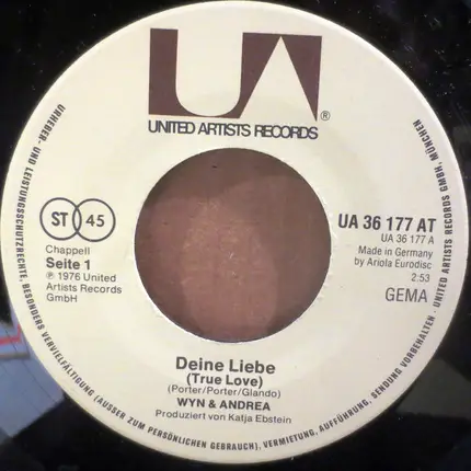 Wyn & Andrea - Deine Liebe (True Love)