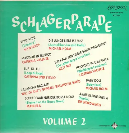 Wyn Hoop, Michael Holm, Manuela - Schlagerparade