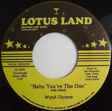 Wynd Chymes - Baby You're The One