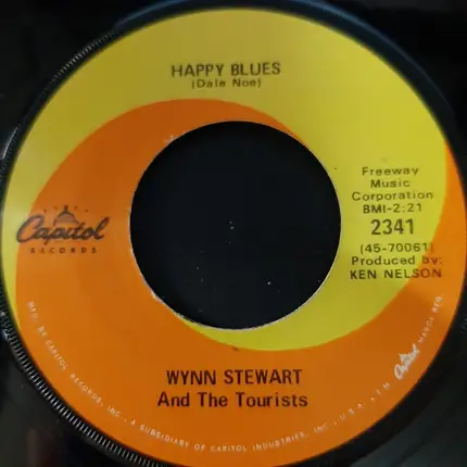 Wynn Stewart And The Tourists - Strings / Happy Blues