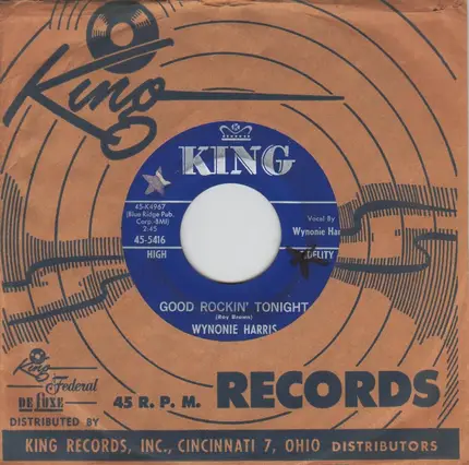Wynonie Harris - Good Rockin' Tonight / Bloodshot Eyes