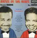 LP - Wynonie Harris / Roy Brown - Battle Of The Blues - 14 Blues Hits Volume 2