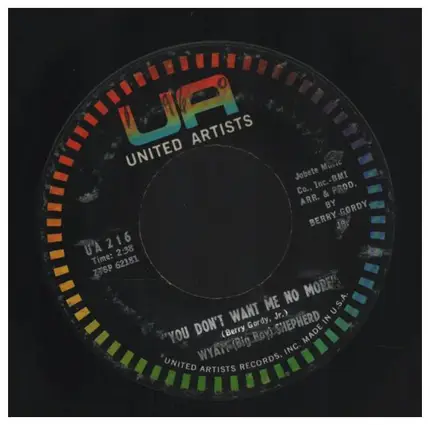 Wyatt (Big Boy) Shepherd - You Don't Want Me No More