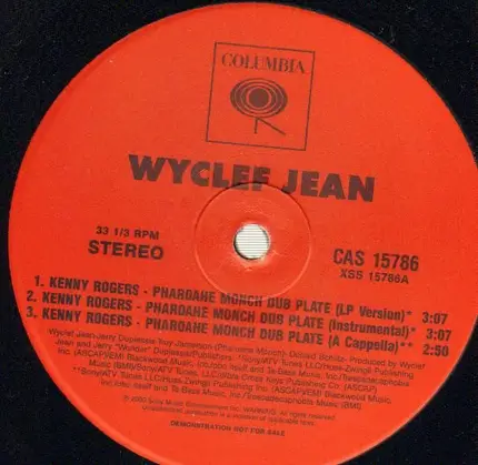 Wyclef Jean - Kenny Rogers - Pharoahe Monch Dub Plate