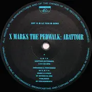12'' - X-Marks The Pedwalk - Abattoir