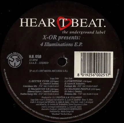 X-OR - 4 Illuminations E.P.