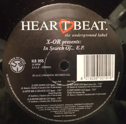 X-OR - In Search Of...E.P.