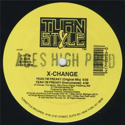 X-Change - Yeah I'm Freaky