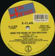 12inch Vinyl Single - X-Clan - Heed The Word Of The Brother / Raise The Flag
