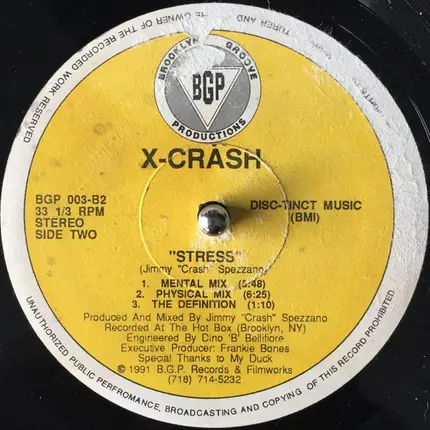 X-Crash - Aggression / Stress