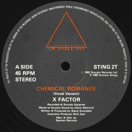 X Factor - Chemical Romance
