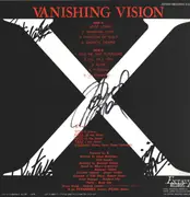 Double LP - X Japan - Vanishing Vision - Sticker + Insert + Autographed