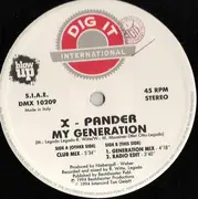 12inch Vinyl Single - X-Pander - My Generation