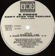 12inch Vinyl Single - X-Press - Can't Stop The Feeling