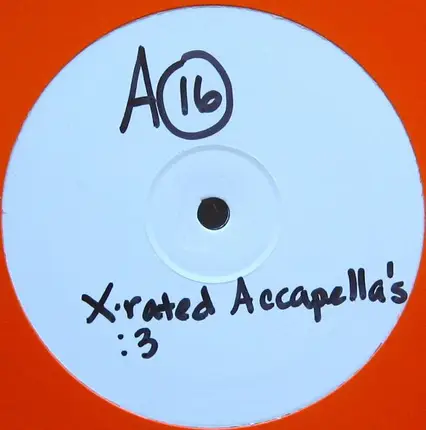 X-Rated - Acapellas Volume 3
