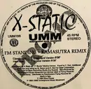 12inch Vinyl Single - X-Static - I'm Standing - Kamasutra Remix