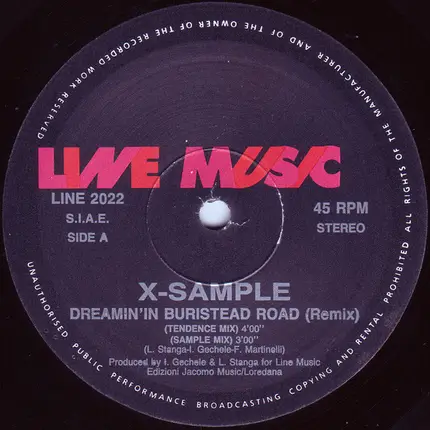 X-Sample - Dreamin' In Buristead Road (Remix)