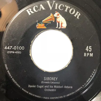 Xavier Cugat And His Waldorf-Astoria Orchestra - My Shawl / Siboney