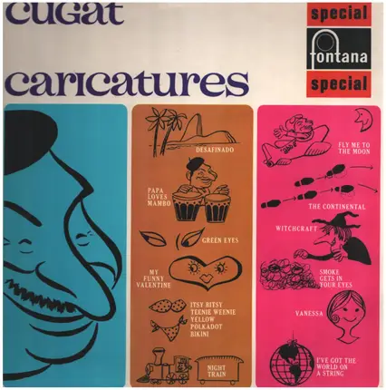 Xavier Cugat And His Orchestra - Cugat Caricatures