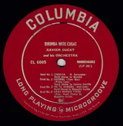 10'' - Xavier Cugat And His Orchestra - Rhumba With Cugat