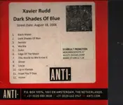 XAVIER RUDD - Dark Shades of Blue