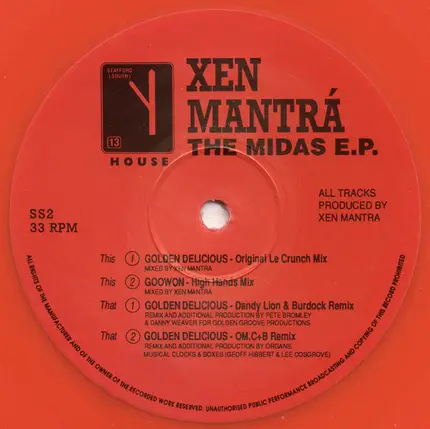 Xen Mantra - The Midas EP