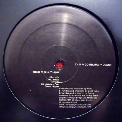 Xhin / Go Hiyama / Donor - Hepta / Tasu / Lapse