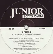 12'' - X-Press 2 - Rock 2 House / Hip Housin'