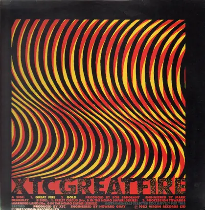 Xtc - Great Fire