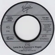 7inch Vinyl Single - Xtc - Love On A Farmboy's Wages