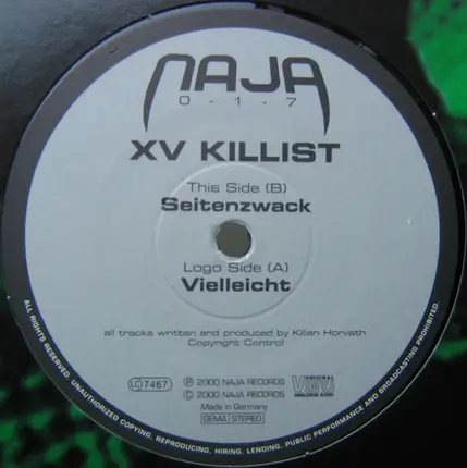 XV Kilist - Vielleicht / Seitenzwack E.P.