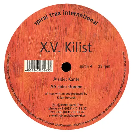 XV Kilist - Kante / Gummi