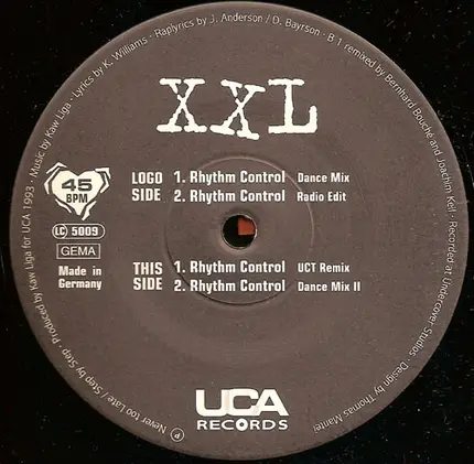 Xxl - Rhythm Control