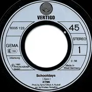 7inch Vinyl Single - Xynn - Schooldays