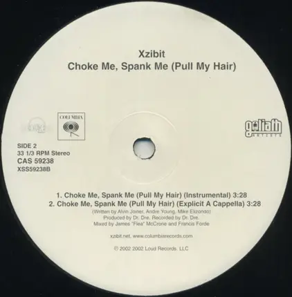 Xzibit - Choke Me, Spank Me (Pull My Hair)