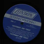 LP - Y & T - Yesterday And Today - label #3