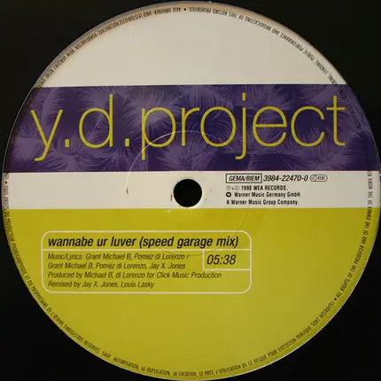 Y.D. Project - Wannabe Ur Lover