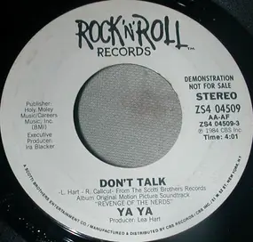 Ya Ya - Are You Ready / Don't Talk