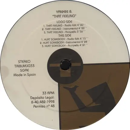Yankee B. - That Feeling