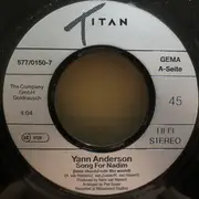 7inch Vinyl Single - Yann Andersen - Song For Nadim (English And French Version)