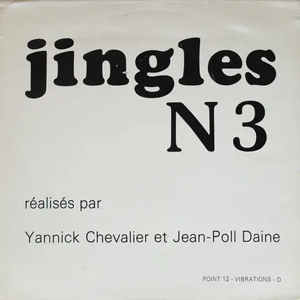 Yannick Chevalier Et Jean-Paul Daine - Jingles N 3
