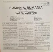 LP - Yaffa Yarkoni - Rumania, Rumania - Mono