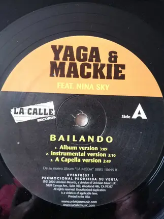 Yaga & Mackie - Bailando / Muévete