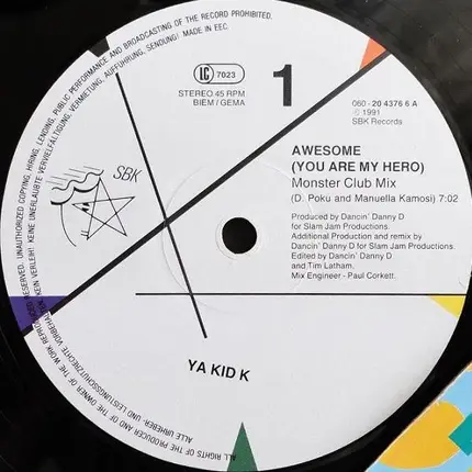 Ya Kid K - Awesome (You Are My Hero) (Remix Vol. 1)