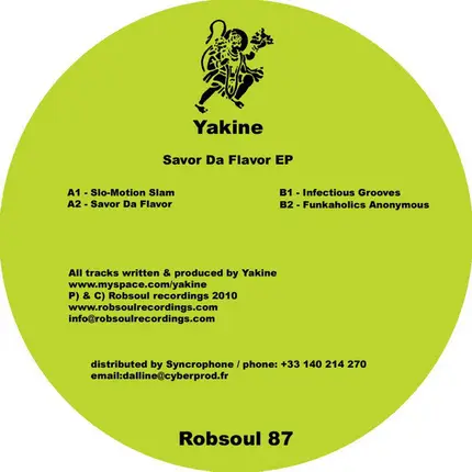 Yakine - Savor Da Flavor Ep